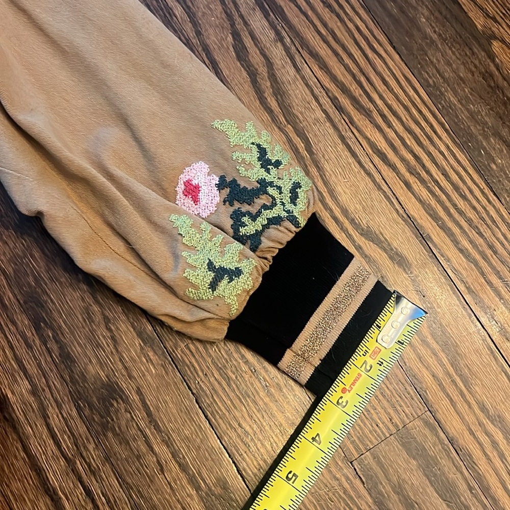 ANTHROPOLOGIE NEEDLEPOINT BOMBER JACKET - Picture 14 of 14